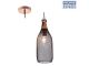 Radiant Mesh Pendant 115mm Black/Copper RP292