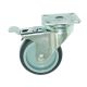 Gelmar Castor Grey Swivel w/Brake 100mm 3324