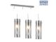 Radiant Island Pendant Chrome 3 Light JH190