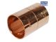 Copper Capillary Coupling C-C 22mm