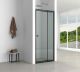 Alpx Shower Door Only Pivot Black 1000-1200 5mm PEXC120B