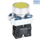 Himel Push Button Only Plastic NO Normally Open Yellow