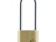 Yale Padlock 40mm Brass Long Shackle