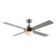 Eurolux Ceiling Fan Twister 4 Blade Silver F37SCS