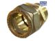 Copper Compression Coupling C-M-I 15mm D2XS15