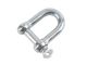 Mackie D Shackle E/Galv 13mm Mild Steel