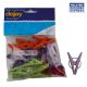 Dejay Plastic Clothes Pegs Card x20