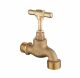 Bri Bibtap 15mm Brass Hose Outlet 20mm 910/1-15