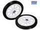 Kedla Castor Wheel 135mm PVC Spoked (Pair)