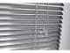 Decor Depot Venetian Blinds 25mm Aluminium Silver 1.0x1.0M