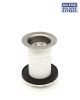 Basin Waste 32mm x 88mm w/plug W062