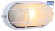 Eurolux Bulkhead Oval Small c/w Grid White B58W