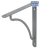 Gelmar Shelf Bracket H/D Milano Silver 185x185mm 1087