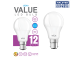 LEDlite Value LED A60 12w B22 DL 1200lm 6500K