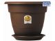 Addis Venus Plant Pot 26cm Choc Brown 8415