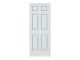 Door White 6 Panel Deep Moulded