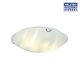 Eurolux Zebra Stripe Ceiling Light 300mm White ELC399