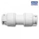 Polyfit Coupler Straight 22mm White FIT022