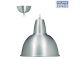 Radiant Pendant Aluminium Satin Chrome 1 Light RP89