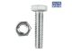 Safe Top Hex Bolts and Nuts 6X25Mm P100