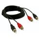 Ellies Cable B/P 2RCA to 2RCA BP2R/2R