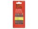 Tork Craft Double End Power Bit Set 6Pce