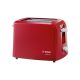 Bosch Toaster 2 Slice Compact Class Red TAT3A014