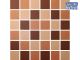 Tile Mosaic NC Rustico Earth Blend 300x300 Per Sheet FTMO014