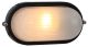 Eurolux Bulkhead Oval Small No Grid Black B59B