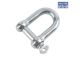 Mackie D Shackle E/Galv 19mm Mild Steel