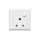 MK Single Socket Outlet 15A Flush 2893WHI