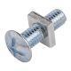 Mackie Galv. Bolt and Nut M8x50 (2 Pk) (97014122)