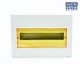 SWITCH Metal Dist-Box Recessed 15Way 370x260x90mm MDBX15R