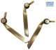 Winfit Window Handle Std L/H inc Screw/Bush Brass