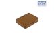 Gelmar Cupboard Lock 20mm Plastic Brown 314