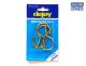 Dejay 50mm Brass Cup Hook x 4 A354