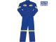Overalls 4362 Reflective Royal Blue Size 52 Poly
