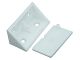 Roco Double Bracket with Lid C Block White 10pc