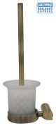 Bijiou Valleuse Toilet Brush and Holder Gold 211268