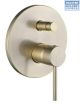 Bijiou Stylet Bath Shower u/t Mixer and Diverter Gold 211320