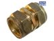 Copper Compression Coupling C-C 15mm D1XS15