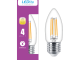 LEDlite Dim LED Filament C37 4W E27 WW 480lm 2700K