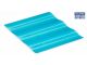 PolyCarbonate Roof Sheet Corrugated Blue 2.4m