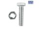 Safe Top Hex Bolt and Nut6X75mm P5
