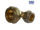 Copper Compression Elbow Reducing 22x15mm D4RXS2215