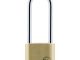 Yale Padlock 40mm Brass Long Shackle