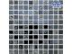 Tile Mosaic NC Gun Metal Glass 300x300 Per Sheet FTMO0224
